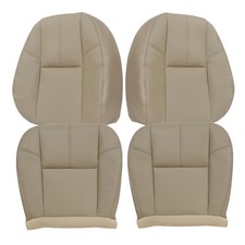 Driver and Passenger Side Bottom and Lean Back Covers 333 Light Tan Compatib...