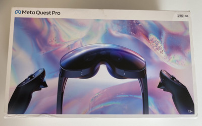 Meta Quest Pro 256GB VR Headset - Extra Polster und Kopfgurt