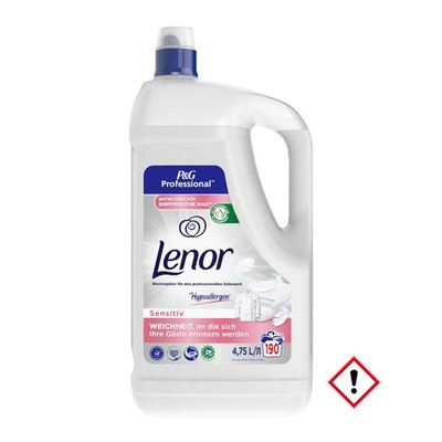 Lenor Professional Weichspüler Konzentrat Sensitiv Packung 4000ml