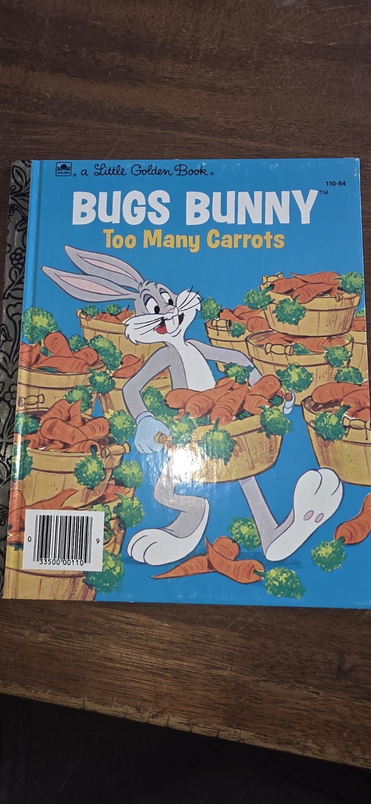 Little Golden Book  Bugs Bunny Too Many Carrots  Series A