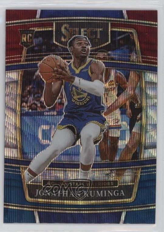2021-22 Panini Select Concourse Tri-Color Prizm Jonathan Kuminga #28 2o0