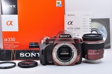 Sony Alpha A 330 Brown Digital SLR Camera DT 18-55mm f/3.5-5.6 SAM Lens Kit
