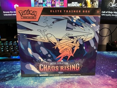 Pokémon Trading Card Game: Mega Evolution Chaos Rising Elite Trainer Box