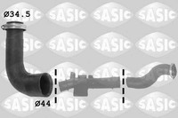 Sasic Ladeluftschlauch 3334008 FüR Kangoo Renault FW0 Dci FW0A KW0V