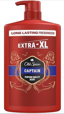 Old Spice Captain 3-in-1 Duschgel für Haar, Gesicht und Körper 1000 ml, 
