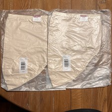 Cacique NWT Cotton High Rise 26/28 Underwear Lot Two Cream Beige Lane Bryant