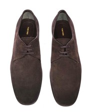  1,890 TOM FORD - Brown Distressed Suede Derby - US 10 9.5TF 
