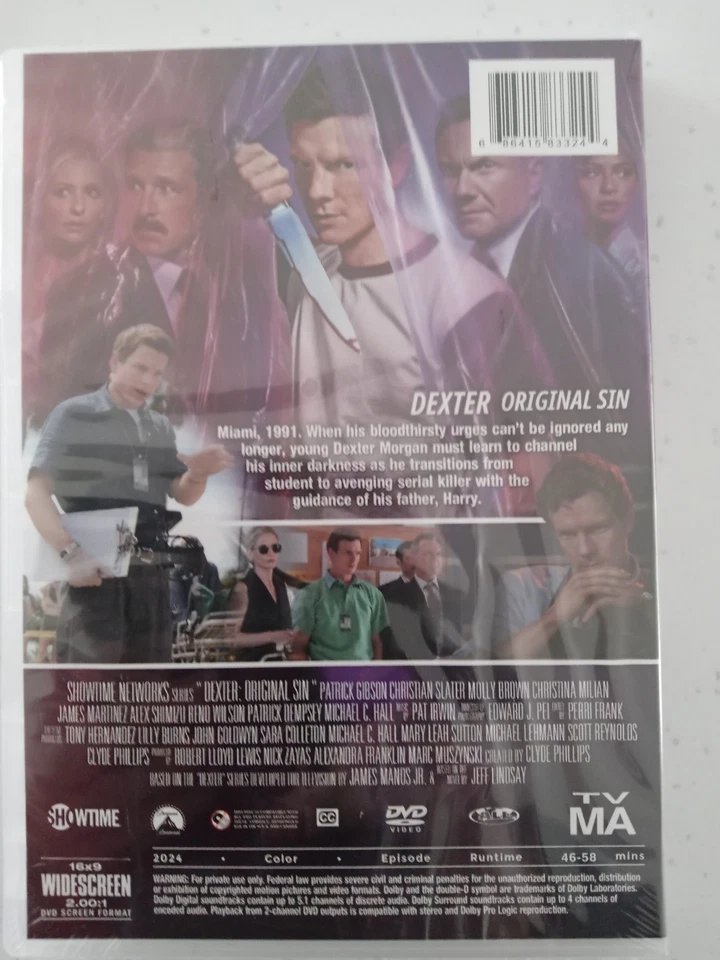Dexter: Original Sin - Season 1 15 DVD Box Set - Image 2 of 4