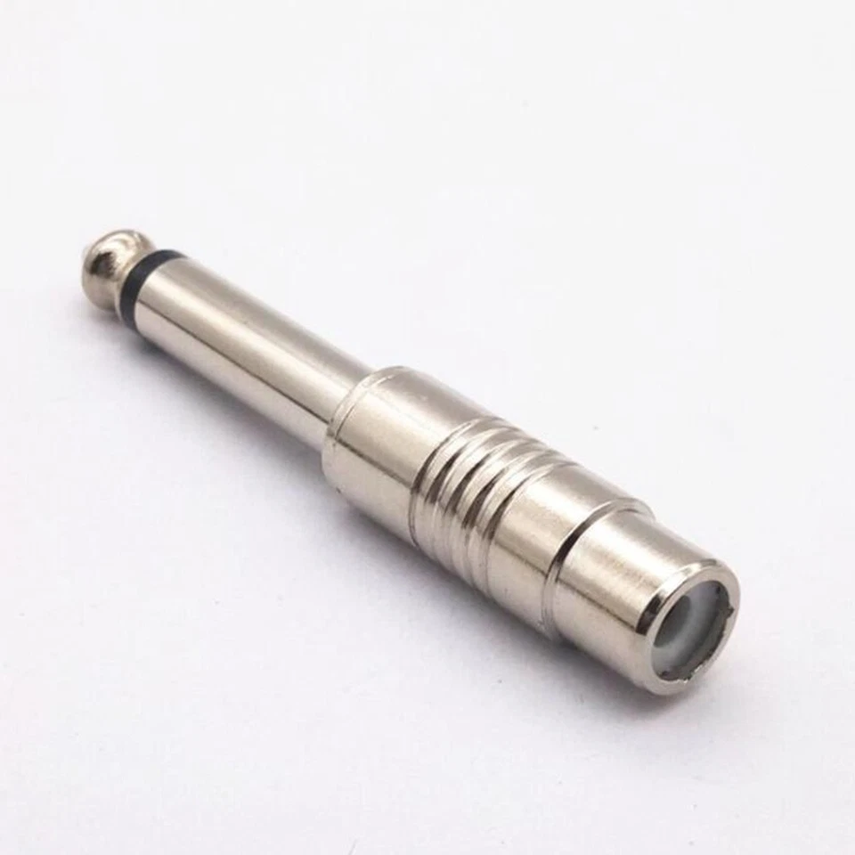 5Pcs Audio Adapters 6.5mm Male to Female Stereo Brand New Hot High Quality - Image 3 of 4