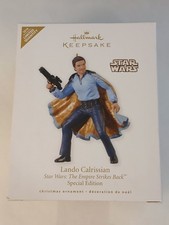 Hallmark Keepsake Ornament Star Wars TESB LANDO CALRISSIAN Special Edition 2010