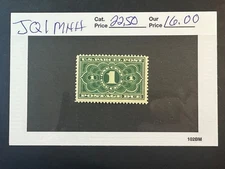 US Scott # JQ 1   MNH Parcel Post   2026 Scott Catalogue Value $ 22.50