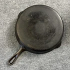 VTG Griswold 10 Cast Iron Skillet Small Block 716 B Small Wobble