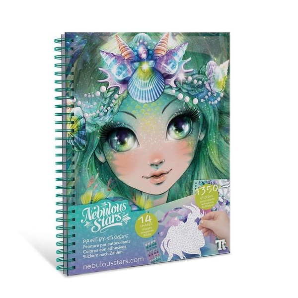 Nebulous Stars Stickern Nach Zahlen Kreativset Marinia Aufkleber Stickerbuch-image