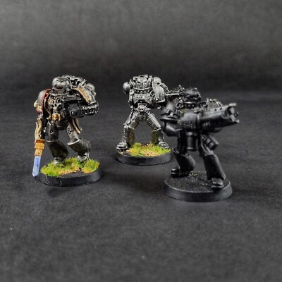 3 Warhammer  Metal Figures - See pics for items & Condition