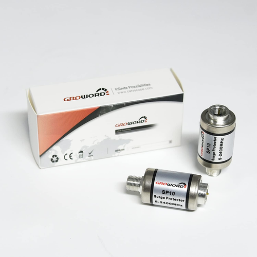 Coaxial Surge Lightning Protector for Coaxial TV Antenna and Satellite 75 Ohm - Picture 8 of 12