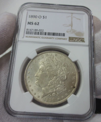 1890-O Morgan Dollar NGC MS62 (Better Date)(022)
