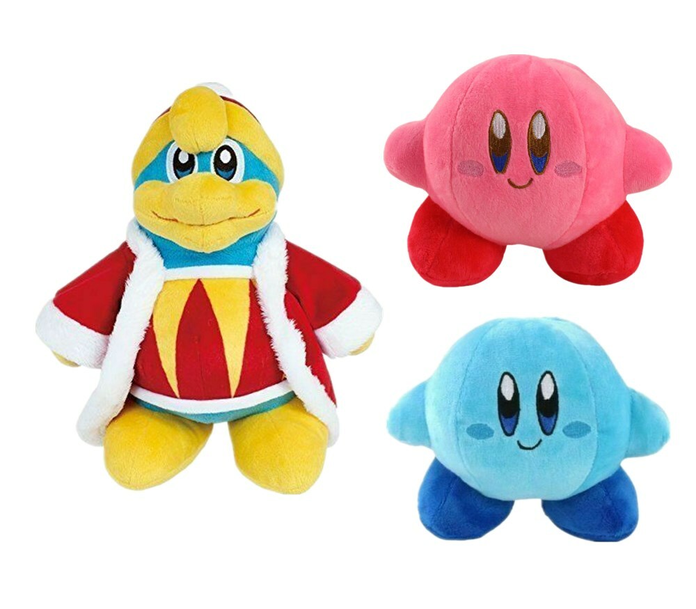 Kirby Adventure Kirby King Dedede Soft Plush Doll Stuffed Animal Toy Gift