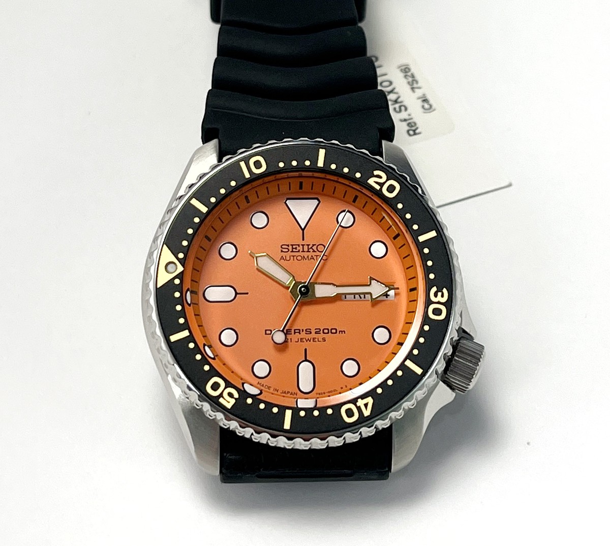 時計 SEIKO skx011j1 SEIKO セイコー ダイバー オレンジボーイ 自動巻き 腕時計