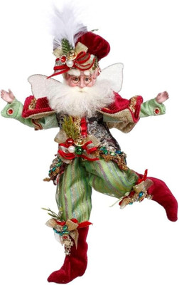 Christmas 2023 Holly Jolly Fairy, Small - 10.5 Inches