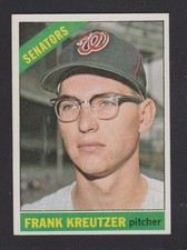 1966  TOPPS  BASEBALL  # 211  FRANK KREUTZER  EX-MT   INV A707