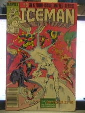 Iceman #3 (Marvel Comics April 1985) #3 in a 4 Pt series 