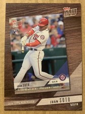 2019 Topps '18 Topps Now Review #TN5 Juan Soto (ref 150628)