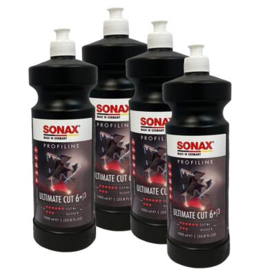 Sonax Profiline Ultimate Cut (Cut 6+ Gloss3) (4 x 1 Liter Bottles) Germany