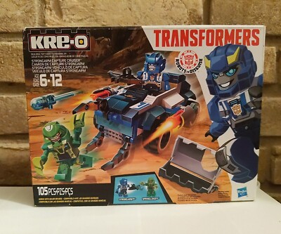 NEW Transformers Robots in Disguise KRE-O Strongarm Capture Cruiser Hasbro