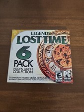 LEGENDS OF LOST TIME - 6 PACK - PC-ROM Software - 6 Hidden Object Adventures -