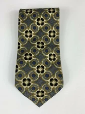 Bachrach 100% Silk Mens Necktie Multi Color -185