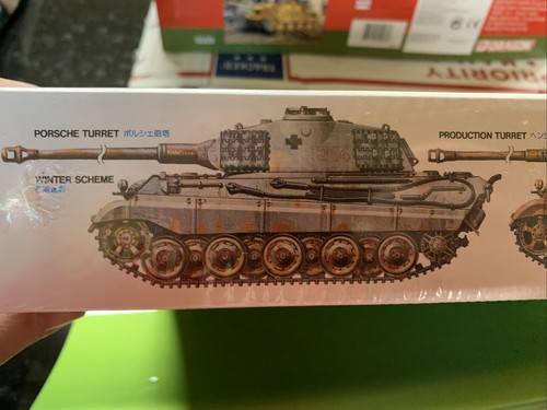 *DISCOUNTED* TAMIYA GERMAN KING TIGER Porsche Turret 1/35 - Picture 4 of 5