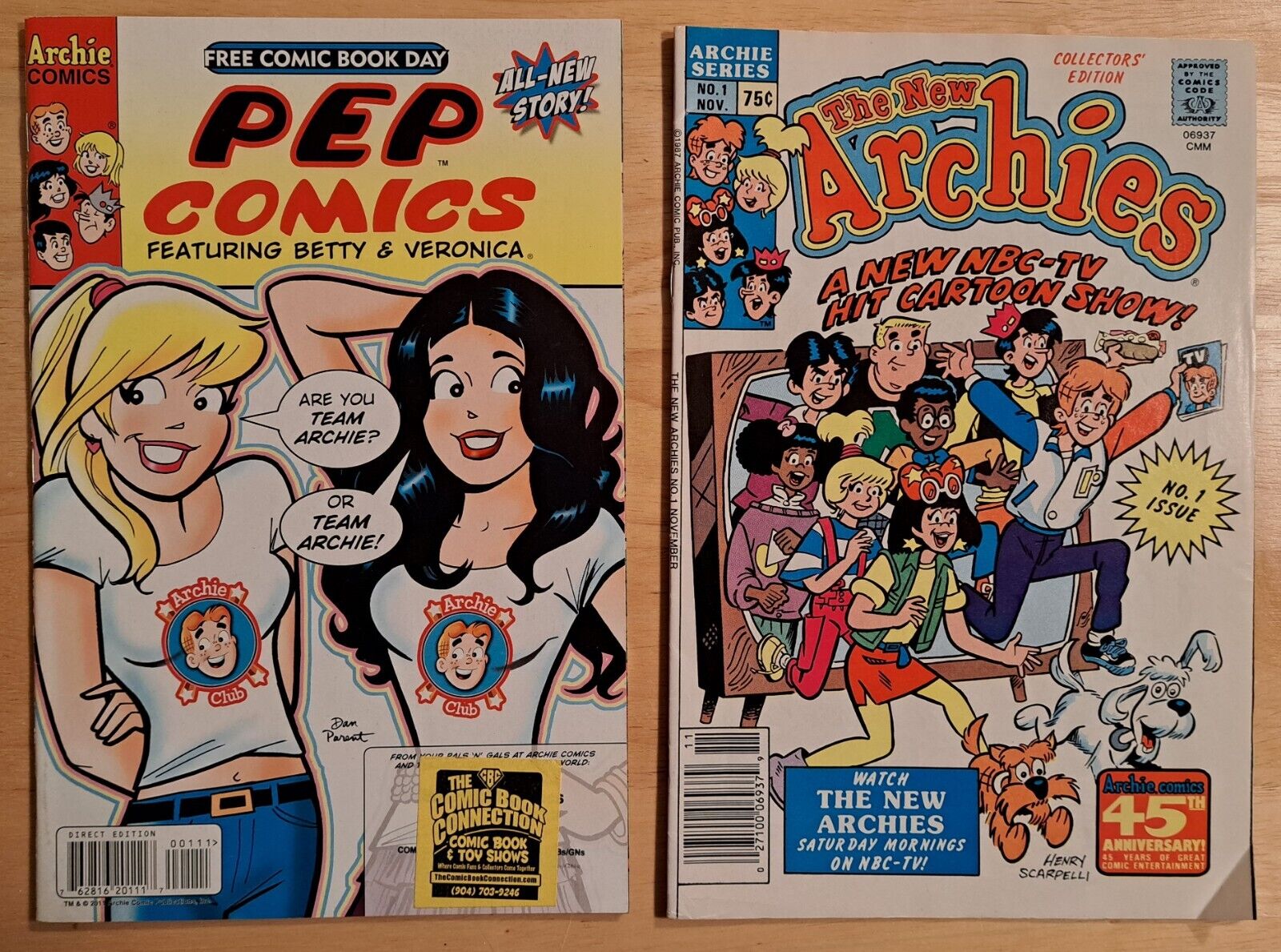 Lot of Archie Comics - Pep Comics Betty & Veronica