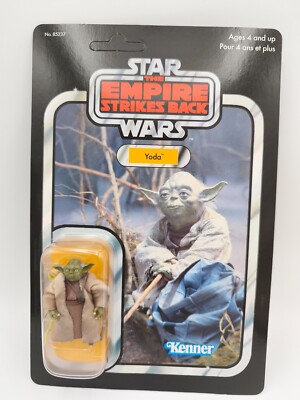 Trilogy Collection - Yoda - Vintage Kenner Card - unpunched