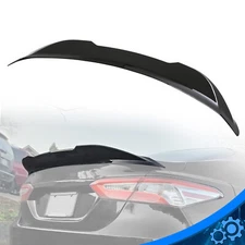 TRD Style Glossy Black Rear Trunk Spoiler Wing For Toyota Camry 2018-2024 2021