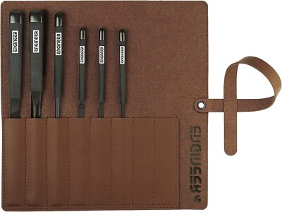 ENGINEER JET BLACK FILE SET (SECOND CUT & PRECISION) TFS-07 MADE IN JAPAN
