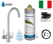 KIT EVERPURE FILTRO H54 ANTIMICROBICO + RUBINETTO 3 VIE DEPURATORE ACQUA