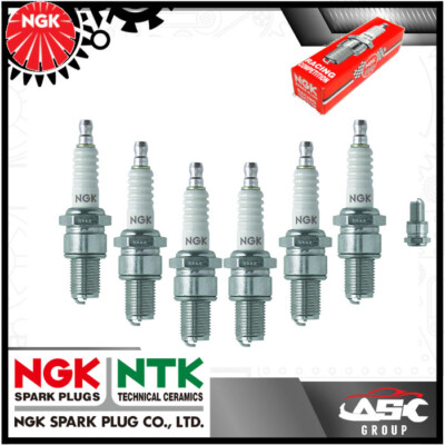 6x Neue Ngk Racing Zündkerzen - Teil Nr. B9EG Lager Nr. 3530 6er Pack Zündkerzen