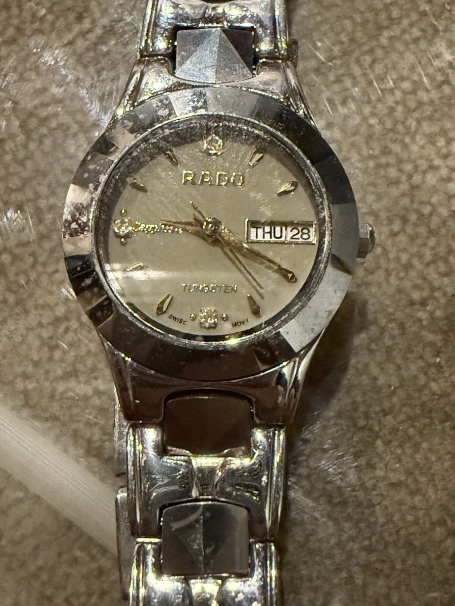 Rado jubilee 160.0282.3 3302 L Wrist Watch Tungsten Diamond Rado jubilee 160.0282.3 3302 L Wrist Watch Tungsten Diamond