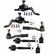 For Toyota Tundra & Sequoia 8x Upper Lower Ball Joints Inner Outer Tie Rod Links