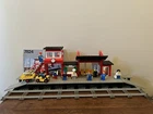 Lego 7824 Train Station Railway Station 4.5/12v 1983 Mint Instructions All Figs