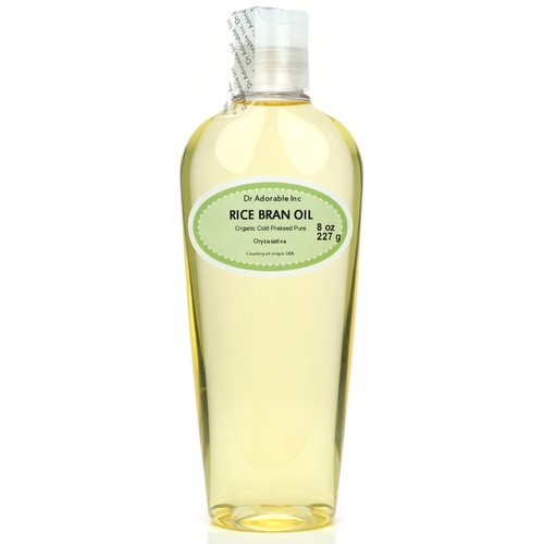 RICE BRAN OIL BY DR.ADORABLE ORGANIC 100 % PURE COLD PRESSED 2 oz 4 oz-UP TO 7LB - Picture 10 of 24