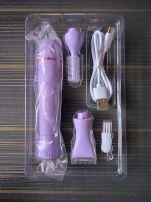   Rechargeable Bombae Women s Grooming Kit   Eyebrow, Bikini, Face 6-in-1!