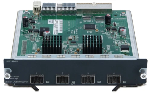 GENUINE HP A5820X/A5800 4-PORT 10-GBE SFP+ JC091A ETHERNET NETWORK SWITCH MODULE