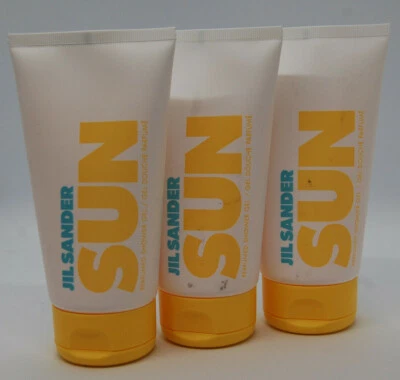 (66,64€/L) Jil Sander Sun Women Woman Summer Edition 3 x 150 ml Duschgel DG