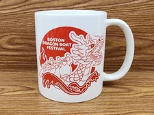 Boston Dragon Boat Festival Coffee Mug Cup Race Charles River Cambridge Mass MA 