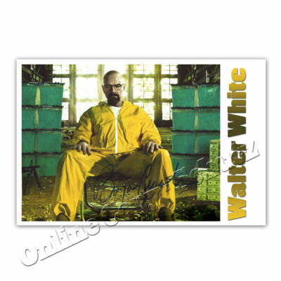 Breaking Bad - Bryan Cranston alias Walter White °  Autogrammfoto   |3|