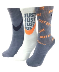 nike just do it socks orange