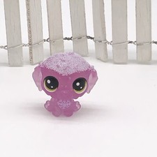 Purple Littlest Pet Shop LPS MINI Sheepdog No Frosted Wonderland