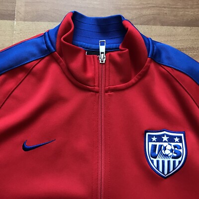 USA 2014 2015 AUTHENTIC N98 FOOTBALL SOCCER TRACK JACKET NIKE