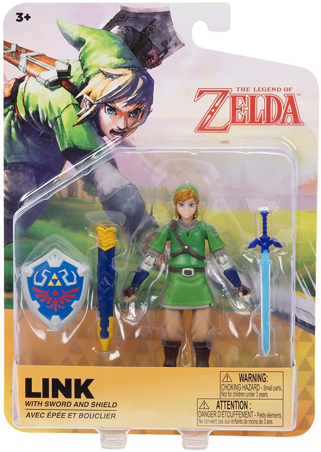 World of Nintendo The Legend of Zelda Skyward Sword Link 4 Inch Action Figure